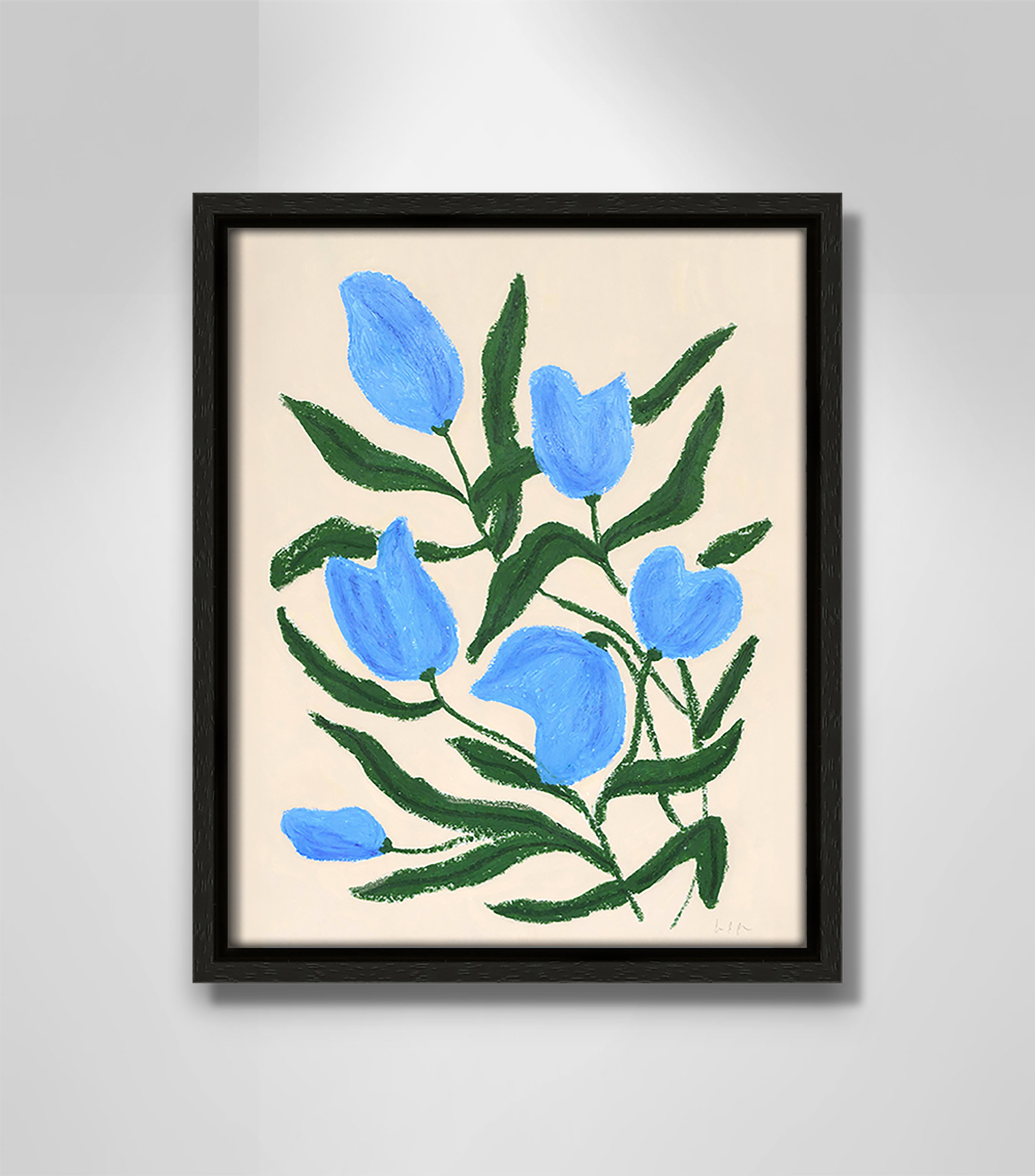 Camilla Bergqvist | Blue Tulips | A3 アートポスター 北欧